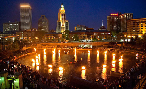 Creative placemaking conference at WaterFire Providence